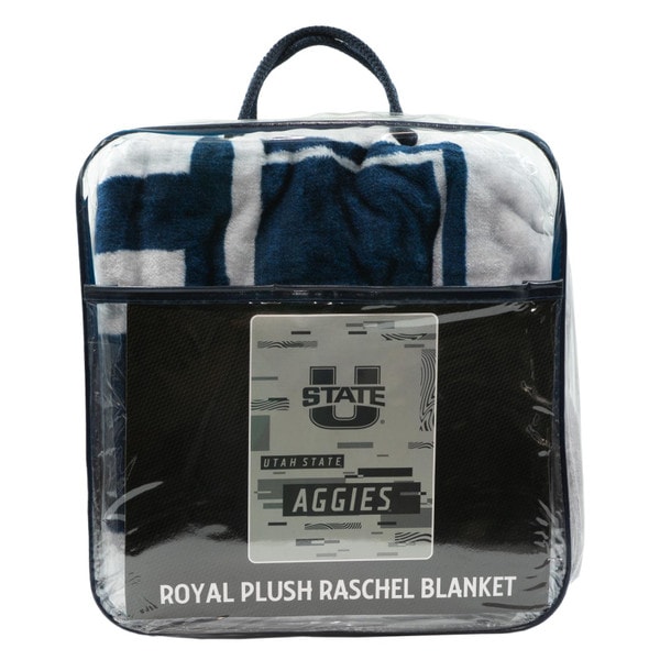 60x80 utah state plush throw blanket